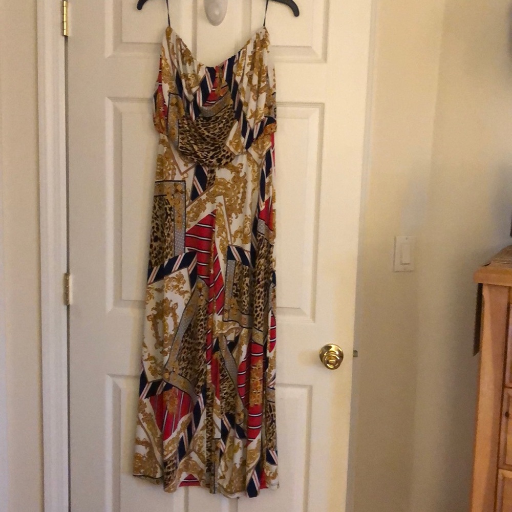 Strapless jumpsuit